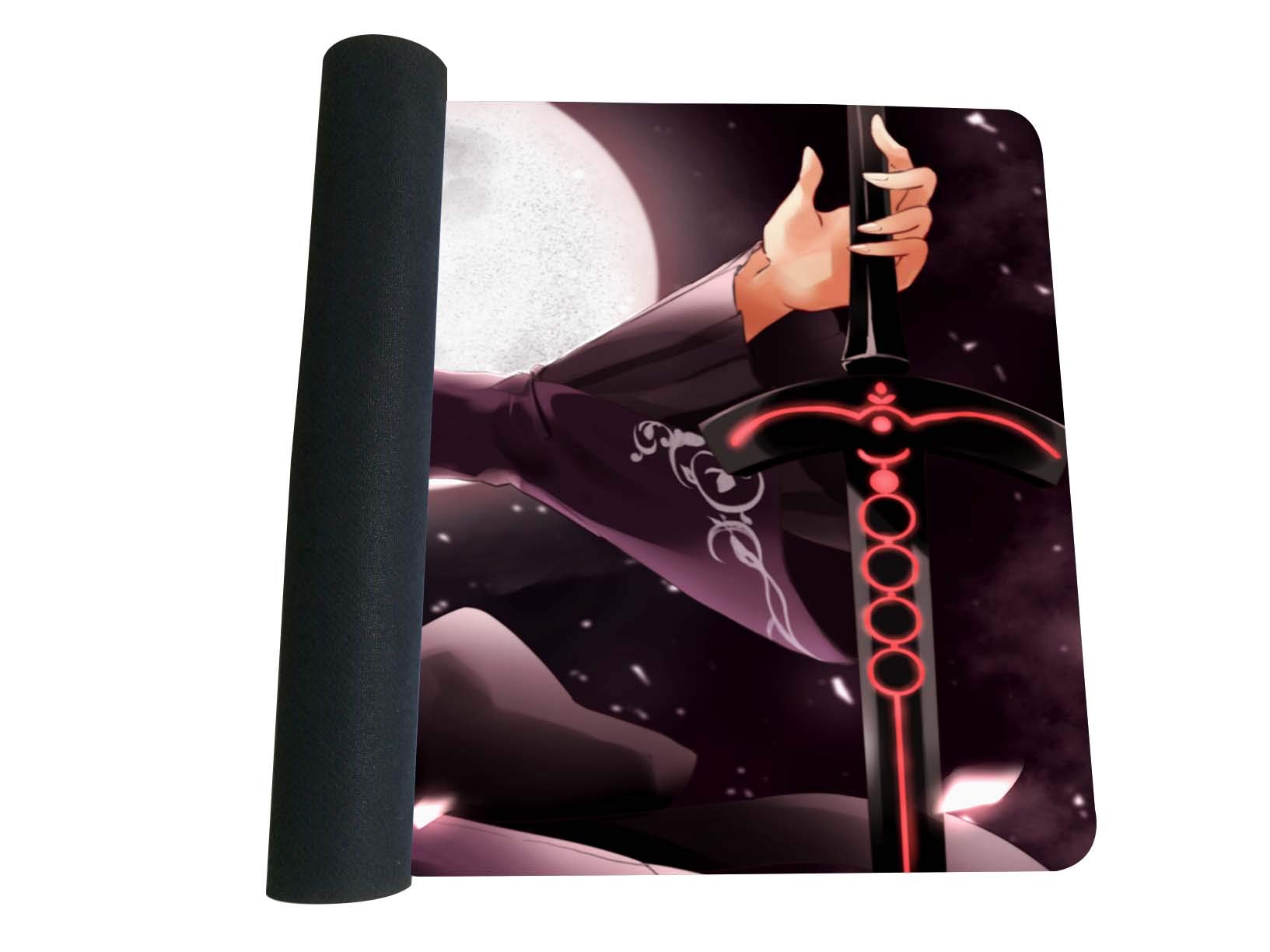 Amazon.com: pile Fate Stay Night Mouse pad Anime Large Desk pad